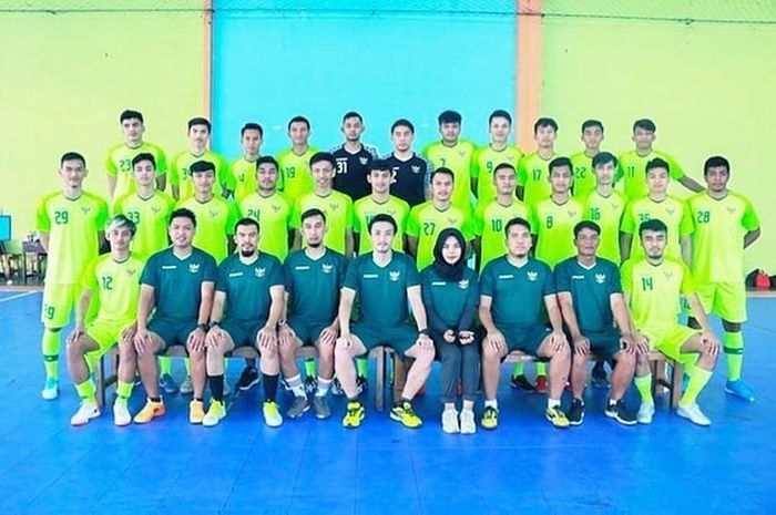 Skuat timnas futsal Indonesia untuk gelaran Piala AFF Futsal 2019.