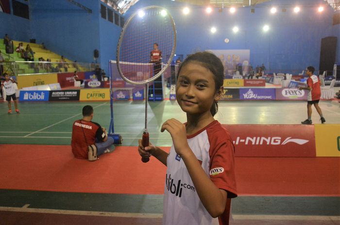 Tanaya Ramadhanti Putri Budhitmyanti, peserta Audisi Umum 2019 kategori U-11 Putri.