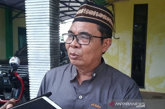 Bendahara Kalteng Putra Khairul Fahmi saat menjelaskan mengenai dirinya tidak terbukti mengatur skor atau menyuap perangkat pertandingan saat Kalteng Putra berhadapan dengan Persela Lamongan di Palangka Raya, Selasa (29/10/2019).