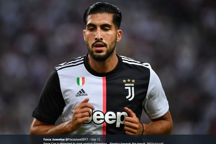 Gelandang tengah milik Juventus, Emre Can.