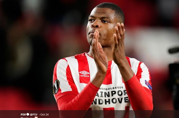 Bek kanan PSV Eindhoven, Danzel Dumfries.