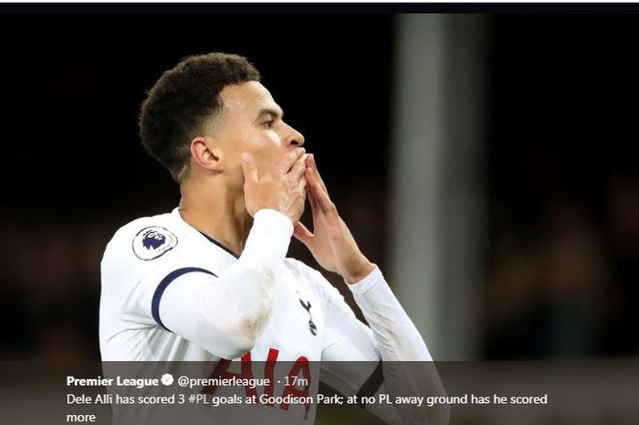 Gelandang Tottenham, Dele Alli.