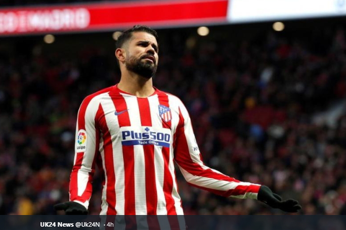 Striker Atletico Madrid, Diego Costa