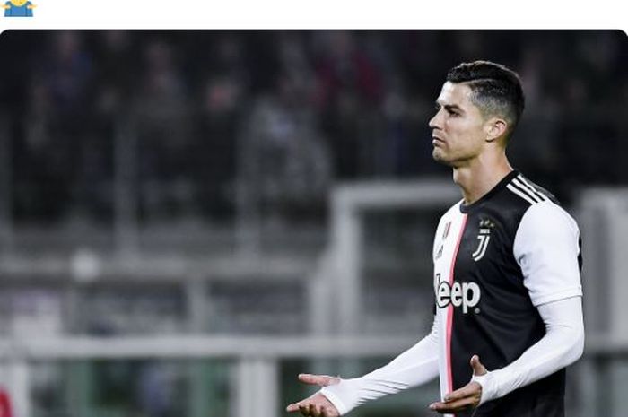 Megabintang Juventus, Cristiano Ronaldo.