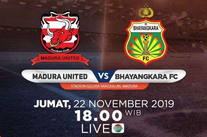 Madura United vs Bhayangkara FC