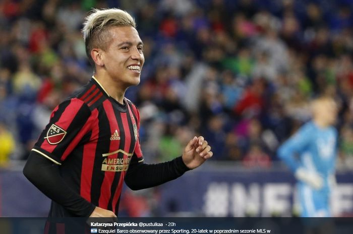 Winger muda Atlanta United, Ezequiel Barco.