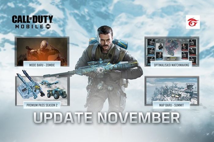 Garena Indonesia menghadirkan update Call of Duty&reg;: Mobile pada November 2019.