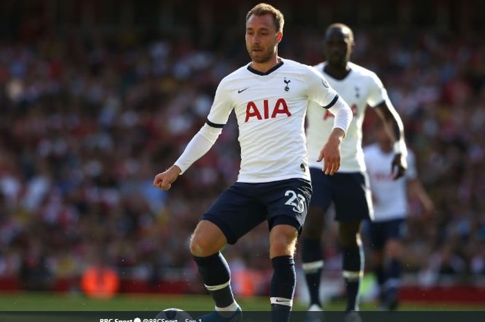 Gelandang serang Tottenham Hotspur, Christian Eriksen.