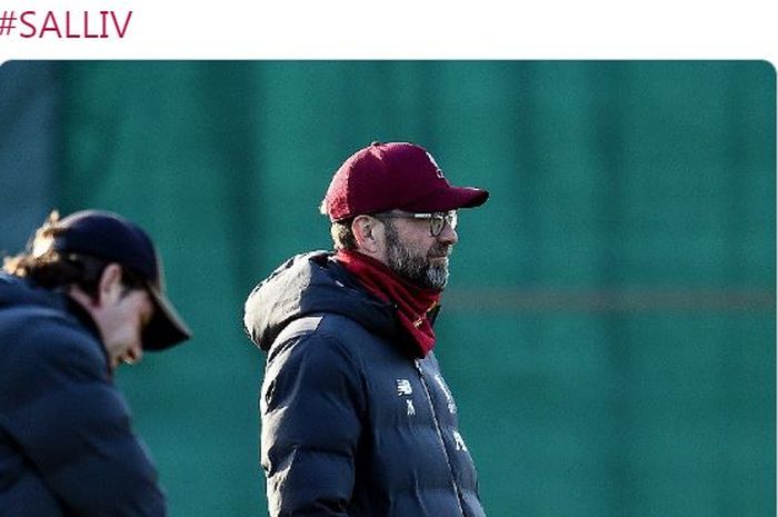 Pelatih Liverpool, Juergen Klopp.