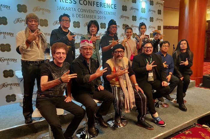 Konferensi pers Mahakarya Kutus Kutus di JCC, Senayan, Jakarta Pusat.