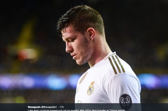 Penyerang Real Madrid asal Serbia, Luka Jovic.