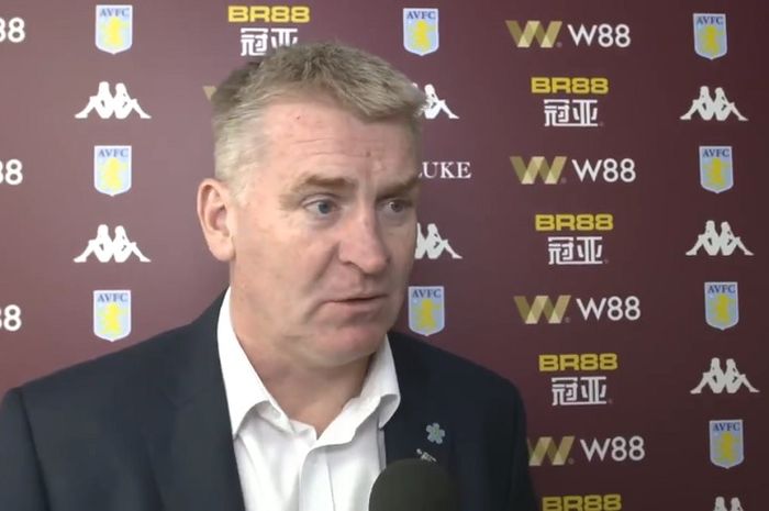 Pelatih Aston Villa, Dean Smith.