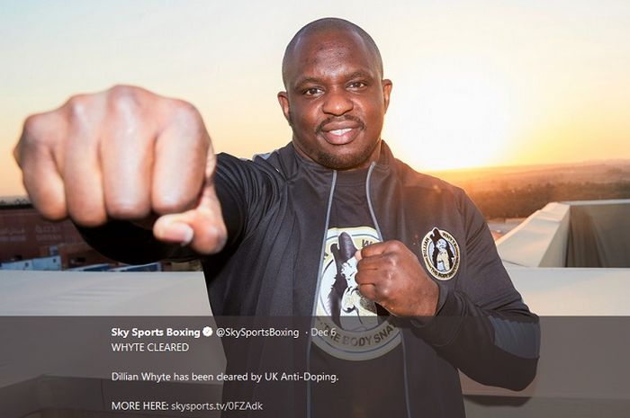 Petinju kelas berat, Dillian Whyte.