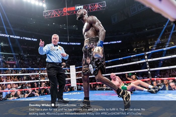 Petinju kelas berat, Deontay Wilder.