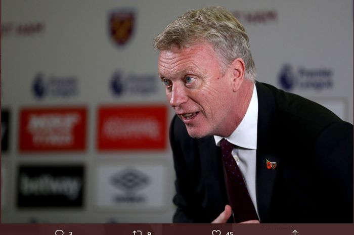 David Moyes, bakal menjadi pelatih baru West Ham menggantikan Manuel Pellegrini.