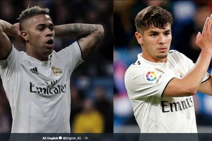 Dua pemain Real Madrid yang terbuang, Mariano Diaz (Kiri) dan Brahim Diaz (Kanan).