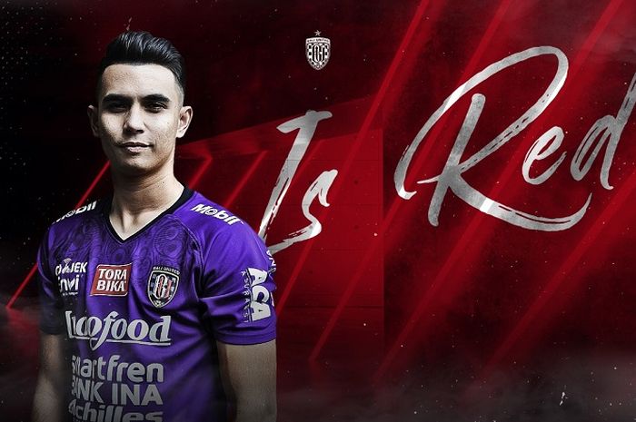 Nadeo Argawinata resmi menjadi milik tim Bali United.