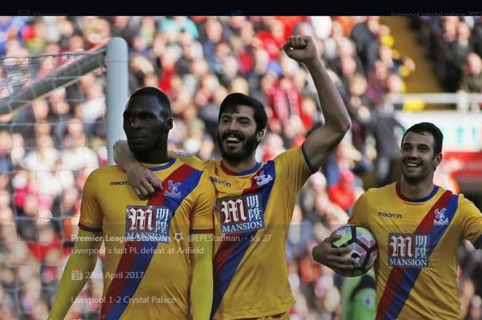 Penyerang Crystal Palace, Christian Benteke.