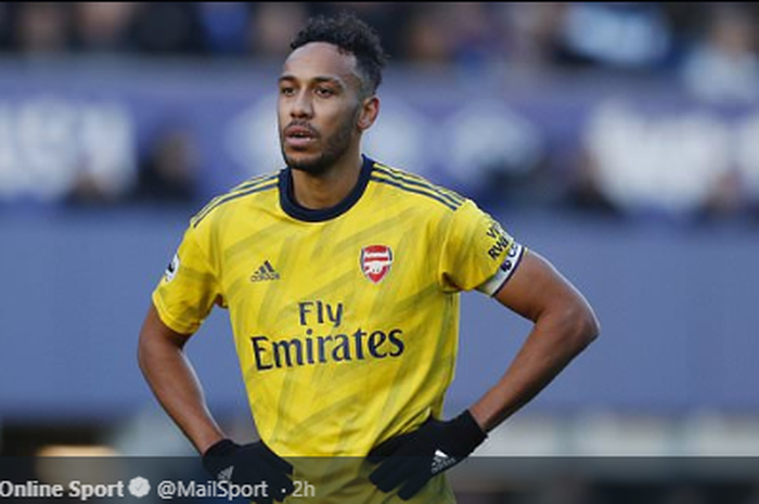 Striker Arsenal, Pierre-Emerick Aubameyang.