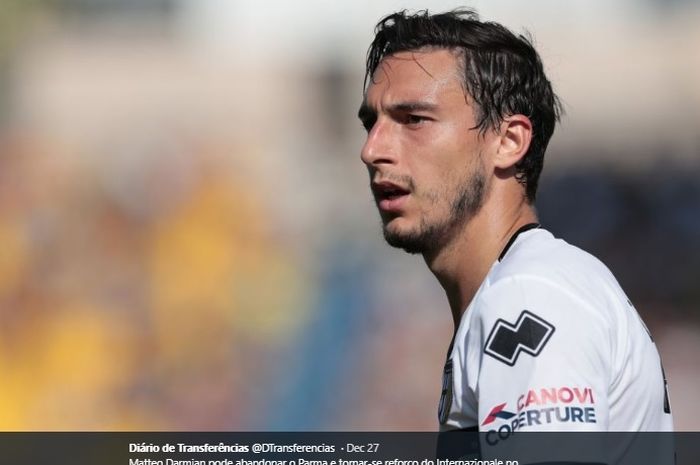 Eks bek sayap Manchester United yang kini merumput bersama Parma, Matteo Darmian, dikabarkan menjadi incaran Inter Milan.