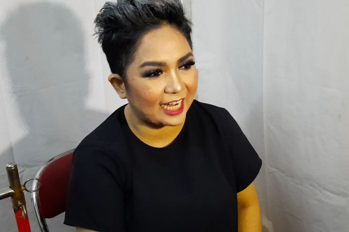 Joy Tobing saat ditemui Grid.ID di kawasan Bundaran HI, Jakarta Pusat, Selasa (29/12/2019).