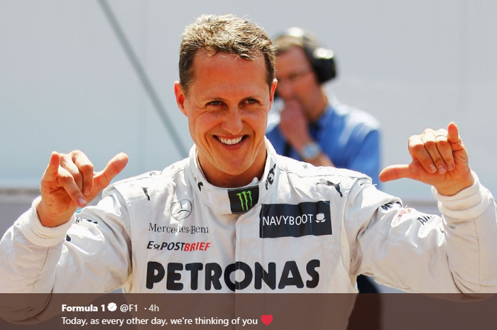 Legenda Formula 1, Michael Schumacher.