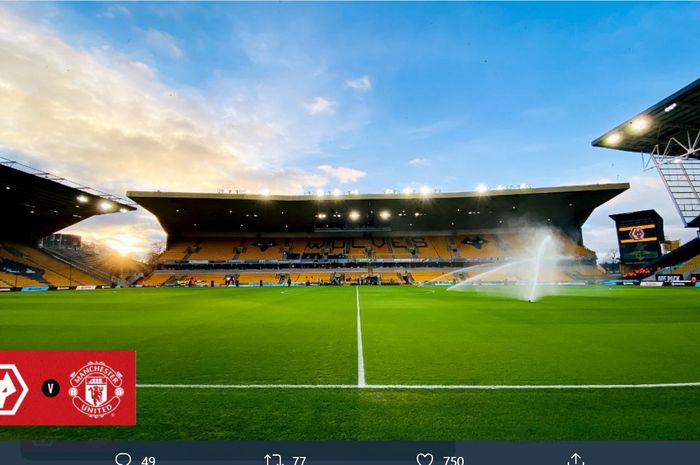 Laga Wolves vs Manchester United di babak III Piala FA 2019-2020 dilangsungkan di Molineux Stadium, Sabtu (4/1/2020).