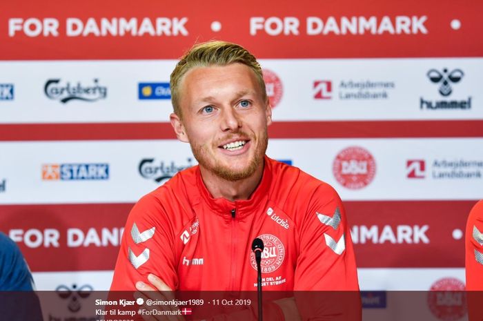 Bek asal Denmark, Simon Kjaer, bergabung ke AC Milan pada bursa transfer Januari 2020.