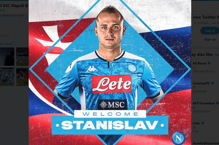 Stanislav Lobotka resmi bergabung ke Napoli dari Celta Vigo, Rabu (15/1/2020).