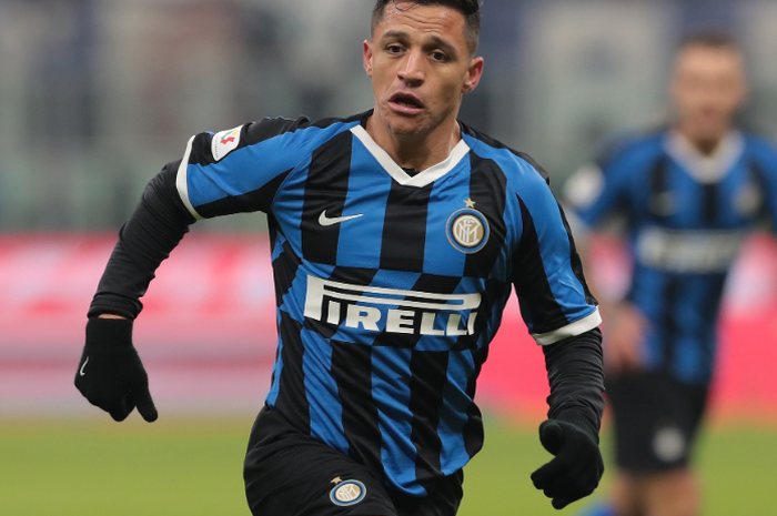 Striker Inter Milan, Alexis Sanchez.