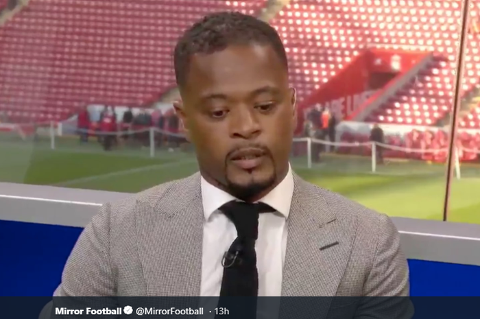 Mantan pemain Manchester United, Patrice Evra.