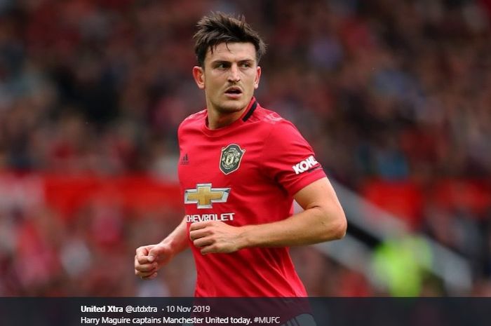 Kapten tim Manchester United, Harry Maguire, memiliki duet yang solid bersama Victor Lindelof di Liga Inggris.