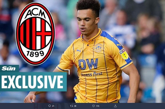 Antonee Robinson dikabarkan akan segera berlabuh bersama AC Milan dengan mahar 10 juta pundsterling dari Wigan.