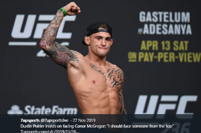 Petarung UFC kelas ringan, Dustin Poirier.