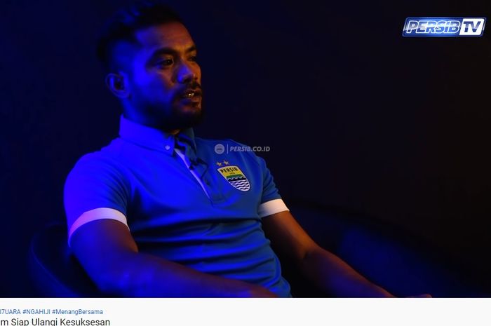 Winger Persib Bandung, Zulham Zamrun, hanya berfokus menjalankan ibadah selama Ramadan. 