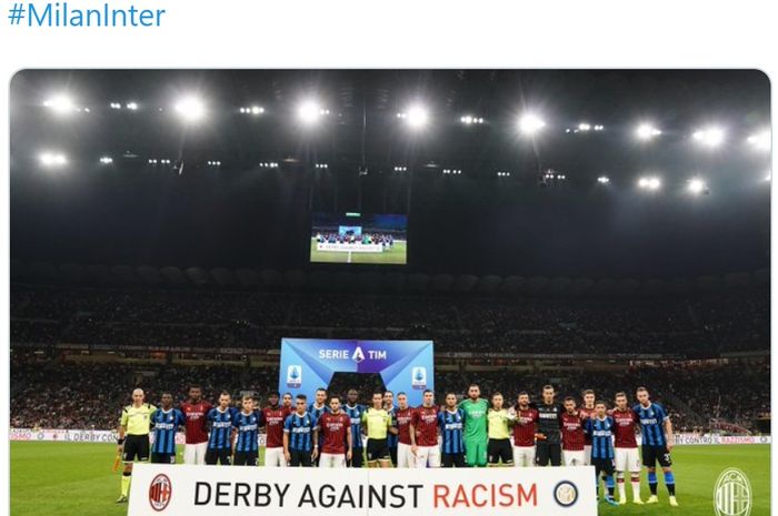 Derby della Madoninna antara AC Milan melawan Inter Milan dalam pertandingan pekan ke-4 Serie A, kasta teratas Liga Italia di Stadion San Siro, Sabtu (21/9/2019) atau Minggu dini hari WIB.