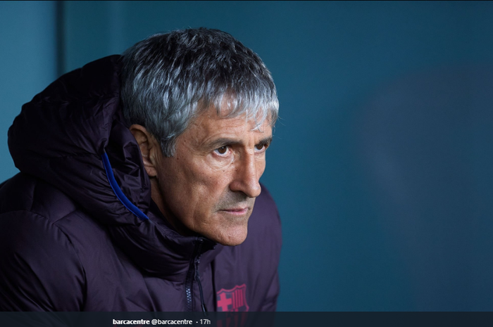 Pelatih Barcelona, Quique Setien