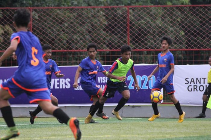 Turnamen U-15 Tranmere Rovers di Lapangan Aldiron, Pancoran, Jakarta Selatan, 8-9 Februari 2020