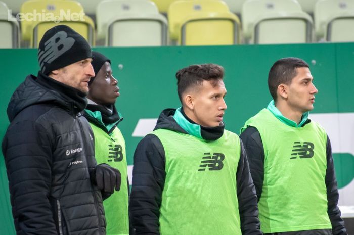 Egy Maulana Vikri dalam laga Lechia Gdansk Vs Piast Gliwice, pada laga pekan ke-22 Ekstraklasa di Stadion Energa Gdansk, Sabtu (15/2/2020).