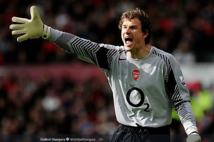 Kiper legendaris Arsenal, Jens Lehmann.