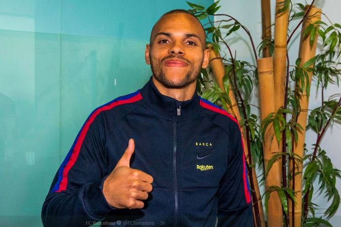 Striker anyar Barcelona, Martin Braithwaite.