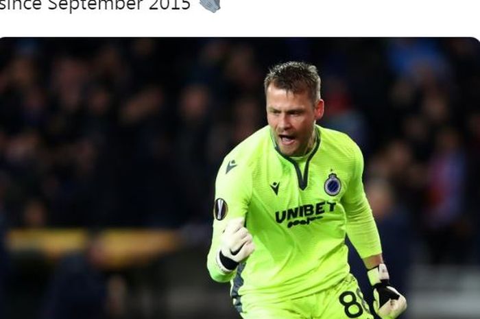 Kiper Club Brugge, Simon Mignolet.