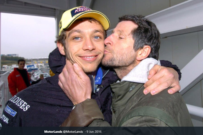 Valentino Rossi dan ayahnya, Graziano.