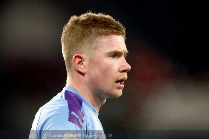 Gelandang serang milik Manchester City, Kevin De Bruyne.