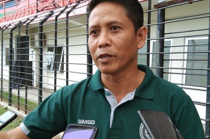 Asisten Manager PSS Sleman, M Eksan.