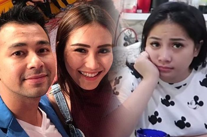 Ayu Ting Ting dan Raffi Ahmad serta Nagita Slavina
