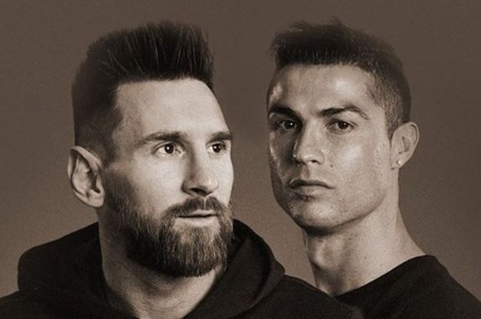 Lionel Messi dan Cristiano Ronaldo.