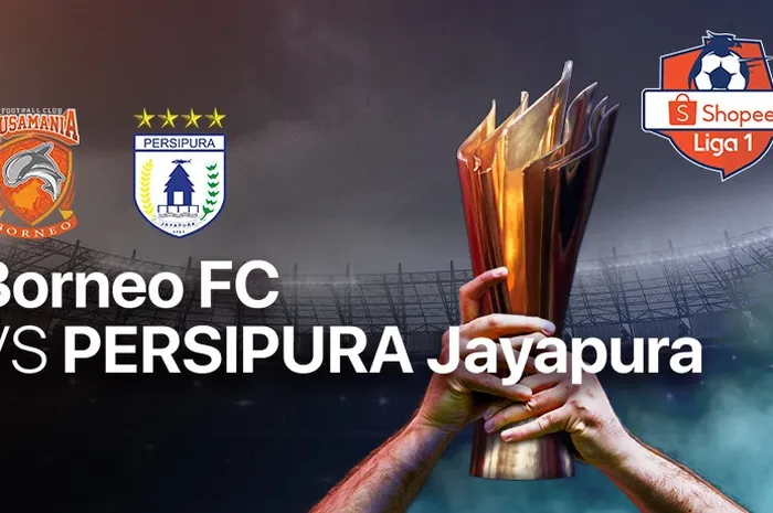 Ilustrasi laga anatara Borneo Fc vs Persipura Jayapura di pekan kedua Shopee Liga 1 2020.