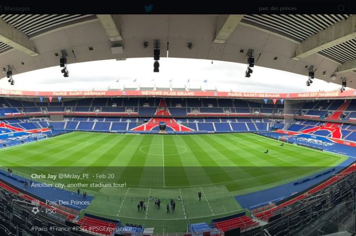 Markas PSG, Stadion Parc des Princes.