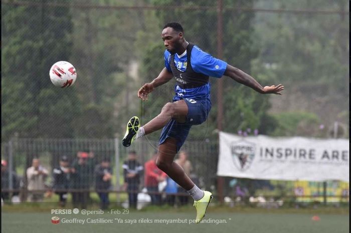 Geoffrey Castillion Gagal Pinalti, Kututkan Bintang Persib?